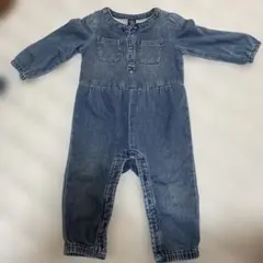 GAP デニムロンパース 6-12ヶ月用
