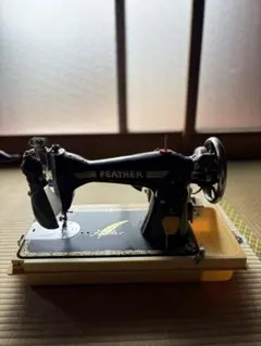 希少】昭和レトロ 黒ミシン EAGLE アンティークミシン 通電確認済 動作 
