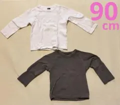 長袖　トップス　90　2点セット　ベビー　キッズ