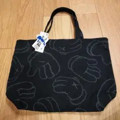 【新品】UNIQLO ✕ KAWS トートバッグ ブラック