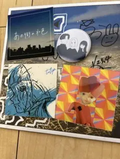 あの街の水色 ステッカー drop in the sea購入初回特典缶バッジ