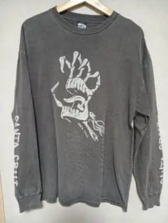 SANTA CRUZ グラフィックTシャツ Mサイズ グレー
