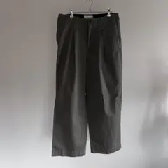 remer リメール　タック　ワイド　チノ　L グレージュ