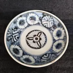 古伊万里　6寸皿　染付　角福　5客　呉須　五弁花　ブルー　有田焼 m81808567178_1.jpg?1714230917