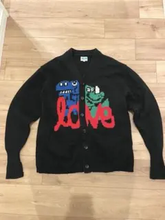 BLUFCAMP カーディガン 黒　O代官山 別注 ブルーフキャンプ