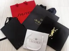 ハイブランド　紙袋　YSL 資生堂他