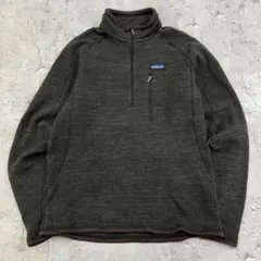 ハーフジップセーター