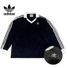 adidas Originals スリーストライプ 長袖 ブラックXL