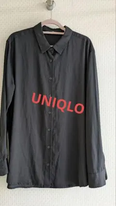 【UNIQLO】レーヨンブラウス（長袖）