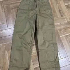 Lee ワークパンツ カーキ色 UNION MADE Sサイズ