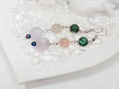 セラフィナイト ピアス