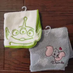 【新品未使用】ディズニーキャラクター ミニタオルセット