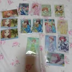 五等分の花嫁 ウエハース カード まとめ売り 金箔