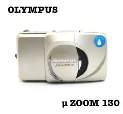 完動品❀極美品【青が綺麗に写る❀】人気名機❀OLYMPUS μ ZOOM 130 完動品❀極美品【青が綺麗に写る❀】人気名機