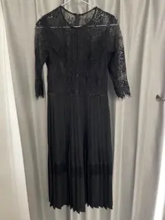 ブラックドレス　ZARA ザラ　オケージョンドレス