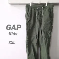 GAP Kids XXL オリーブグリーンカーゴパンツ