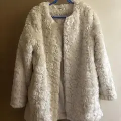 フェイクファーコート　Lサイズ