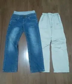 130サイズ★パンツ2点セット★ユニクロ★GAP★グリーンレーベル★リーバイス
