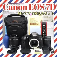 Canon EOS 7D❤️高速連写❤️高性能レンズ❤️デジタル一眼レフカメラのサムネイル