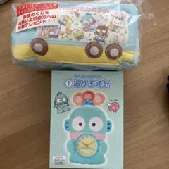 未使用　Sanrio当たりくじ　振り子時計&ティッシュボックスカバーのサムネイル