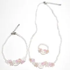 サンリオ キティ 2WAYショルダーバッグ 誕生30周年記念 シルバーネックレス サンリオ キティ 2WAYショルダーバッグ 誕生30周年記念 シルバー