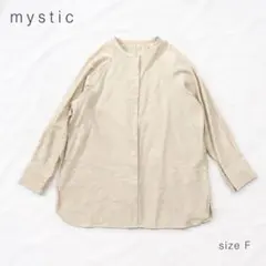 mystic 긴팔 셔츠 베이지 F사이즈