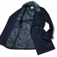 極美品 ARMANI COLLEZIONI 現行 カシミヤ コート 撥水加工のサムネイル