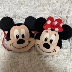 ディズニー　ミッキー　ミニー　パスケース　コインケース　ポシェット　ポーチ