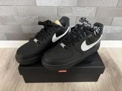 Supreme×Nike Air Force 1 Low Black/White