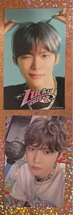 RIIZE lucky 完全生産限定盤 ウンソク トレカ ステッカー