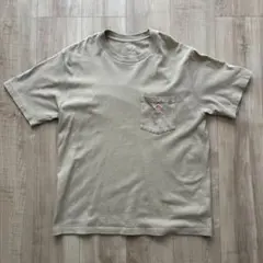 DANTON ポケットTシャツ ベージュ　40のサムネイル
