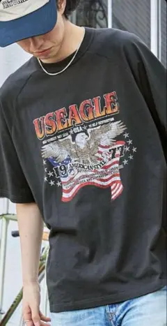 アメカジ　Tシャツ　アメリカ国旗