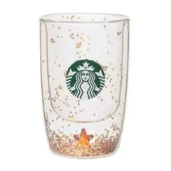 Starbucksホリデー2025ダブルウォール耐熱グラススター355ml