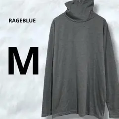 美品✨レイジブルー　タートルネック　ハイネック　長袖　カットソー　薄手　グレーのサムネイル
