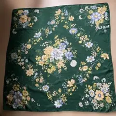 クリスチャンディオール　花柄スカーフ　大判　シルク100 最最終価格