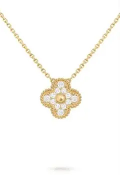 ヴァンクリーフ&アーペル ヴィンテージ アルハンブラ ダイヤ ネックレス