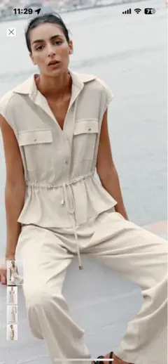 さいしゅう❣️タイムセール！ ZARAセットアップ　元値10,990円