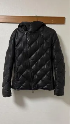 【美品】バックラッシュBACKLASHカンガルー スエードレザー　ブルゾン ISAMU KATAYAMA BACKLASH - カンガルーレザー ホワイトグース ダウン