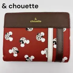 極美品】& chouette 折財布 ディズニーコレクション ミッキー＆ミニー