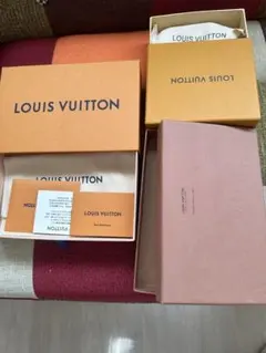 LOUIS VUITTON ギフトボックス オレンジ3点セット
