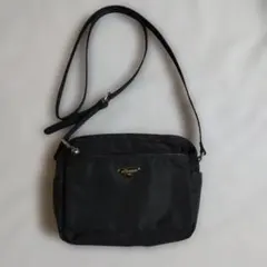 【美品】ellesse エレッセ ショルダーバッグ ナイロン 黒のサムネイル