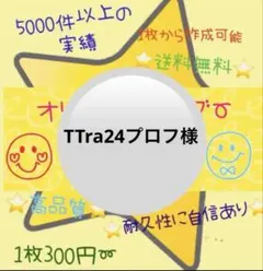 カッティングステッカー〔TTra24プロフ様〕