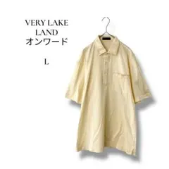 VERY LAKE LAND オンワード　メンズ　半袖ポロシャツ　カットソー　L