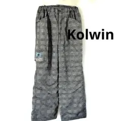 美品♦Kolwinグレンチェック柄ゴルフパンツ　Ｌサイズ　コルウェン
