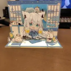 ホロライブ 活動5周年記念 アクリルジオラマスタンド 白上フブキ