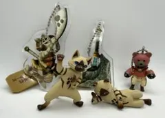 モンスターハンター mob vol.2 【アイルー】 2体＋おまけキーホルダー