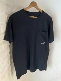 N.HOOLYWOOD×VANS ポケットTシャツ 刺繍ロゴ 36 ブラック