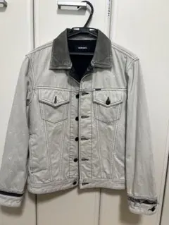 DIESEL グレー デニムジャケットのサムネイル