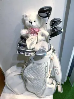 希少　完売　良品　レディースゴルフクラブ セット　ルーズベルトテディベア