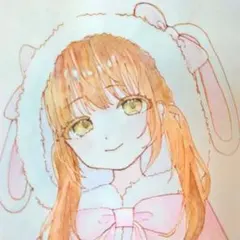 一点物 オリジナル 手書きイラスト 原画 水彩絵